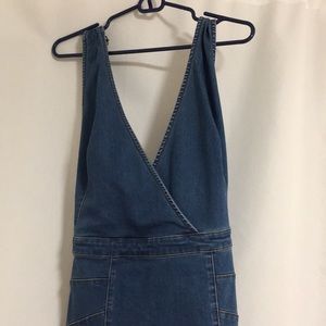 Free people jean dress